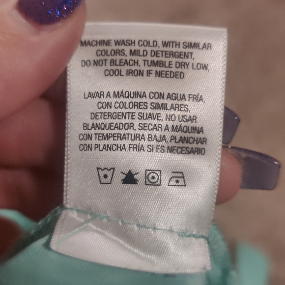 Lime green satin shirt - Picture 5 of 5